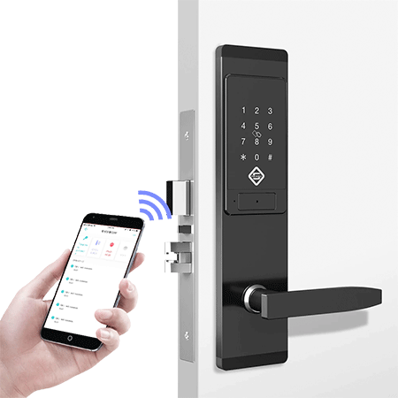 Vente et installation de serrure électronique connectée